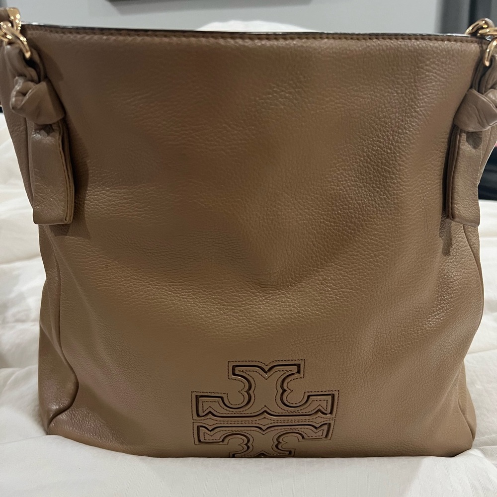 Tan Tory Burch bag